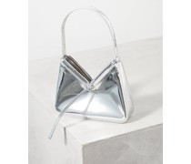 Chiara Mini Mirrored-leather Handbag