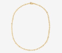 Nesting Gem Diamond & 18kt Gold Tennis Necklace