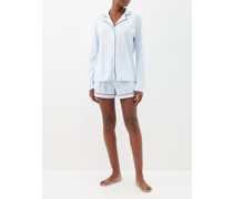 Cayla Organic Pima-cotton Jersey Pyjamas