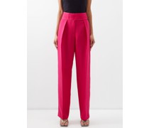High-rise Tapered Suit Trousers
