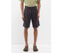 Middelboe Striped Linen Shorts