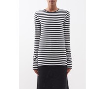 Long-sleeved Recycled Cotton-jersey T-shirt