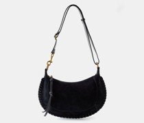 Oskan Moon Suede Shoulder Bag