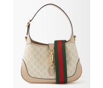 Jackie 1961 Small Gg Supreme And Leather Bag