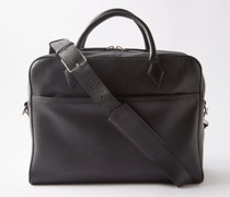 Closer All Day Leather Briefcase