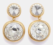 Shining Star Crystal Drop Earrings