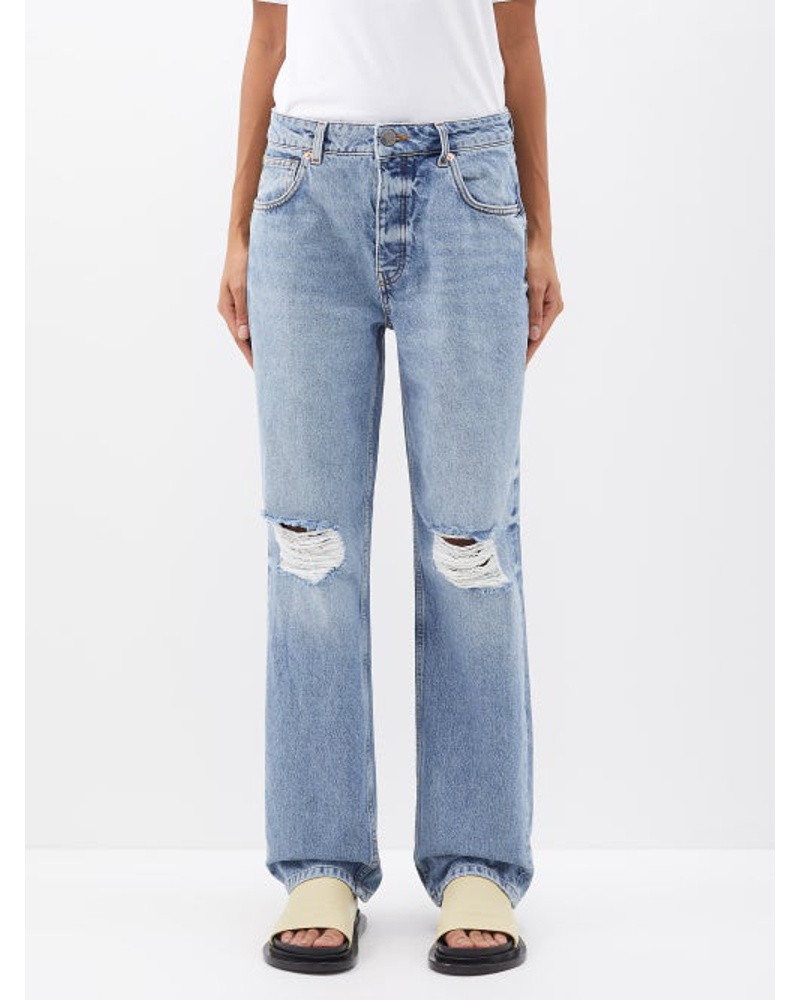 Raey Damen Beyond Organic Cotton Straight-leg Jeans