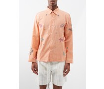 Kutch Embroidered Cotton Shirt