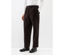 Ed Drawstring-waist Corduroy Trousers
