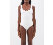 Palm Springs Scalloped-edged Swimsuit