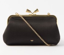 Maud Satin Clutch Bag