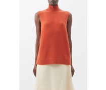 Presley Sleeveless Cashmere Sweater