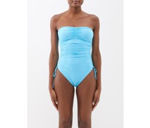 Sydney Ruched Bandeau Swimsuit