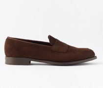 Piccadilly Suede Penny Loafers