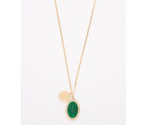 Fortuna 14kt Gold-vermeil Necklace