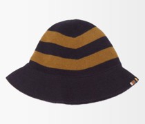 No.166 Bucket Stretch-cashmere Blend Bucket Hat