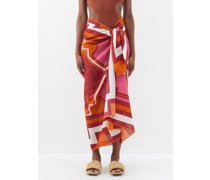Sacred Sun Cotton-voile Sarong