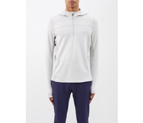Liam Hooded Half-zip Mid-layer Top