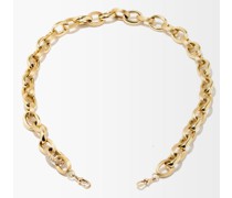 Rosa Diamond & 10kt Gold Chain Choker