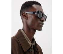 X The Great Frog Reaper Square Acetate Sunglasses