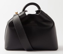 Raisin Leather Handbag