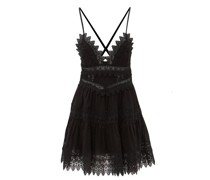 Rachel Guipure-lace Cotton-voile Mini Dress