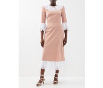 The Dorothy Gingham-cotton Midi Dress