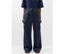 Stella Satin Cargo Trousers