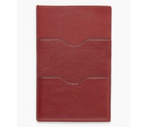Grained-leather Travel Wallet
