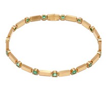Bracelet en or et émeraude Stepping Stones
