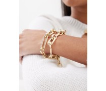 Long Link 14kt Gold Bracelet