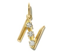 Diamond & 18kt Gold Initial Charm (n-z)