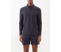 Tennis Long-sleeved Stretch-jersey Polo Shirt
