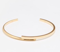Interrupted Knife Edge 18kt Gold Bracelet