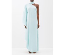 Bolkan One-shoulder Crepe Gown