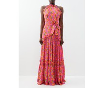 Tatiana Floral-print Crepe Maxi Dress