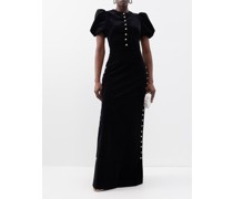 The Confessional Cotton-velvet Gown