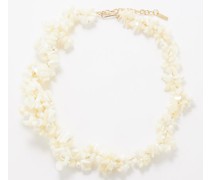 Pearl & Recycled 14kt Gold-vermeil Necklace