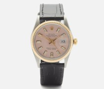 Vintage Rolex Datejust 33mm Diamond & Gold Watch