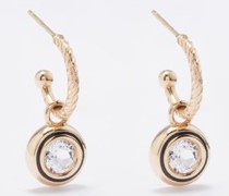 Madison Topaz & 14kt Gold Earrings