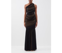 Diana Mesh Fishtail Gown
