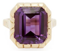 Heirloom Amethyst & 14kt Gold Ring