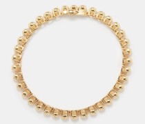 14kt Gold-plated Sterling-silver Tennis Bracelet