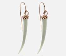 Deco Jali Topaz & 18kt Rose-gold Earrings