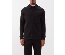Mindful Movement Ribbed-jersey Jacket