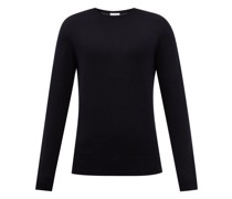 Fitted Responsible Merino-wool Crew-neck Sweater
