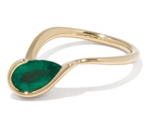 Ignite Emerald & 18kt Gold Ring