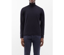 Roll-neck Merino Sweater