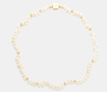 Bryon Freshwater Pearl & 14kt Gold-plated Necklace