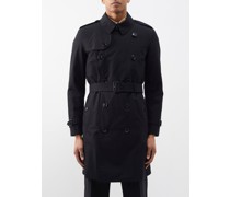 Kensington Double-breasted Cotton Trench Coat